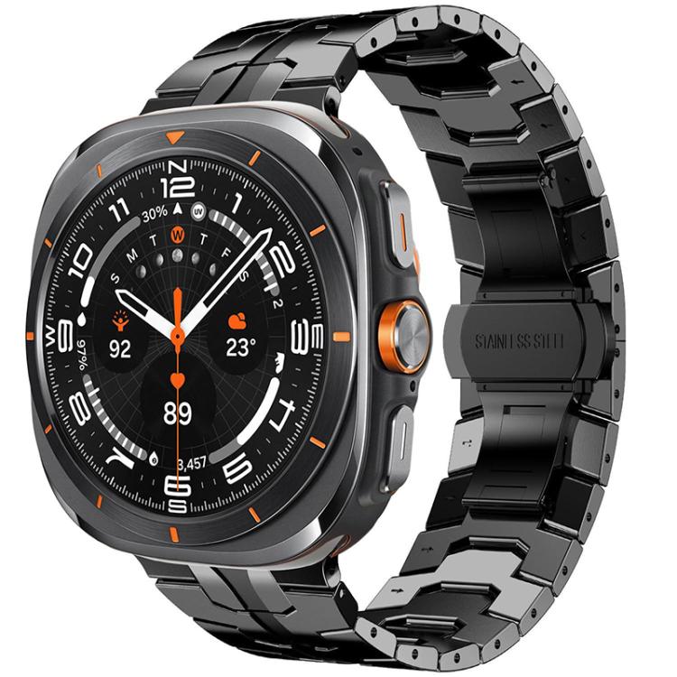 Bracelet de montre en acier inoxydable à boucle papillon xDfind, For Samsung Galaxy Watch Ultra / Ultra 2025, For Samsung Galaxy Watch8 / 8 Classic