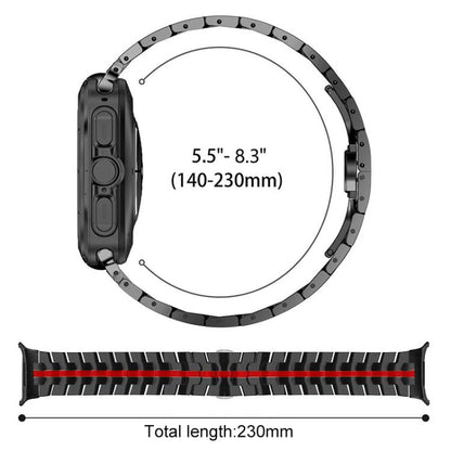 Bracelet de montre en acier inoxydable à boucle papillon xDfind, For Samsung Galaxy Watch Ultra / Ultra 2025, For Samsung Galaxy Watch8 / 8 Classic