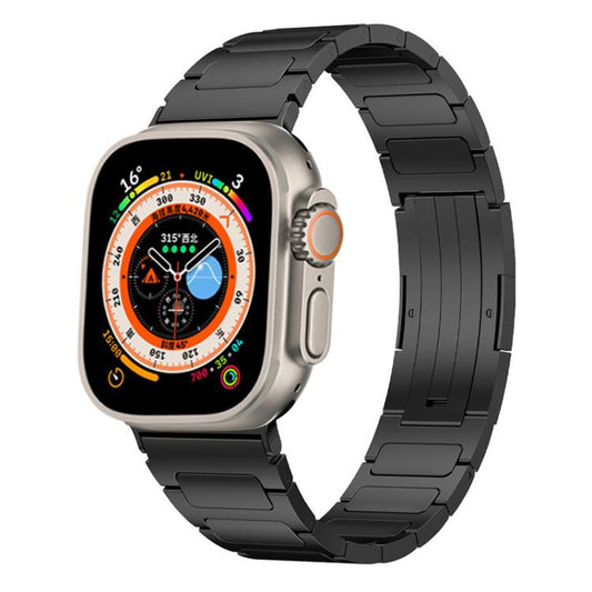 Bracelet de montre en acier inoxydable à boucle en forme de I xDfind, For Apple Watch 42 / 44 / 45 / 46 / 49mm