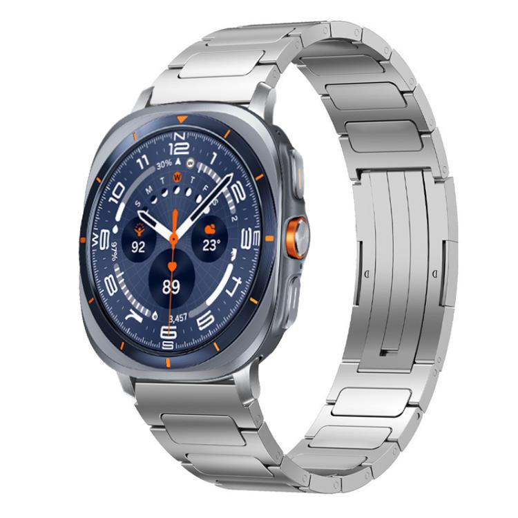 Bracelet de montre en acier inoxydable à boucle en forme de I xDfind, For Samsung Galaxy Watch Ultra/Ultra 2025, For Samsung Galaxy Watch8 / 8 Classic