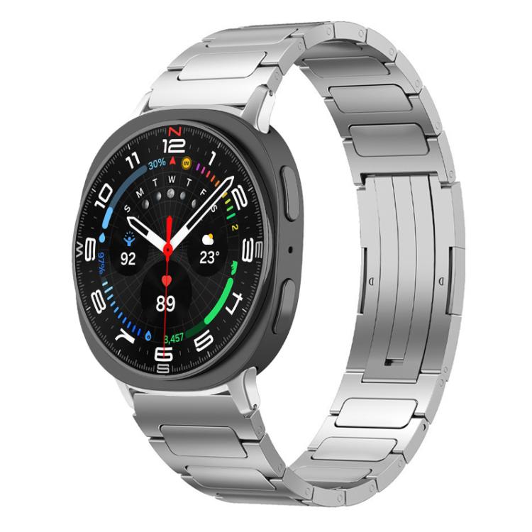 Bracelet de montre en acier inoxydable à boucle en forme de I xDfind, For Samsung Galaxy Watch Ultra/Ultra 2025, For Samsung Galaxy Watch8 / 8 Classic