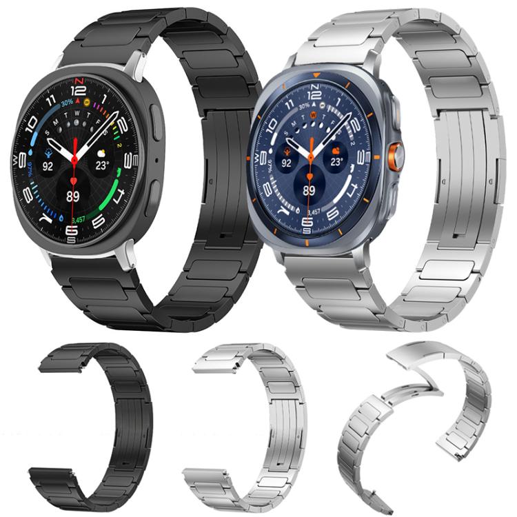 Bracelet de montre en acier inoxydable à boucle en forme de I xDfind, For Samsung Galaxy Watch Ultra/Ultra 2025, For Samsung Galaxy Watch8 / 8 Classic