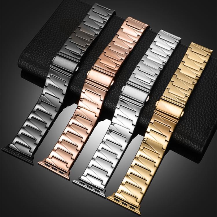 Bracelet de montre en acier inoxydable à étages xDfind, For Apple Watch 42 / 44 / 45 / 46 / 49mm, For Apple Watch 38 / 40 / 41 / S10 42mm