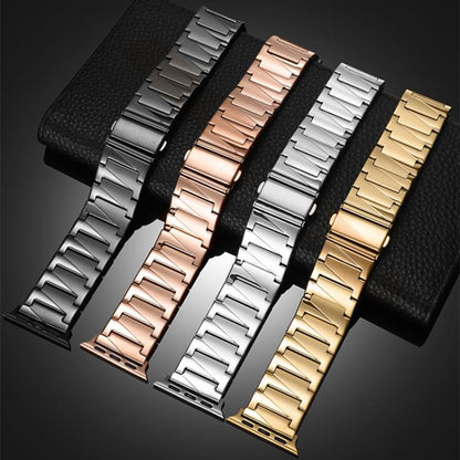 Bracelet de montre en acier inoxydable à étages xDfind, For Apple Watch 42 / 44 / 45 / 46 / 49mm, For Apple Watch 38 / 40 / 41 / S10 42mm