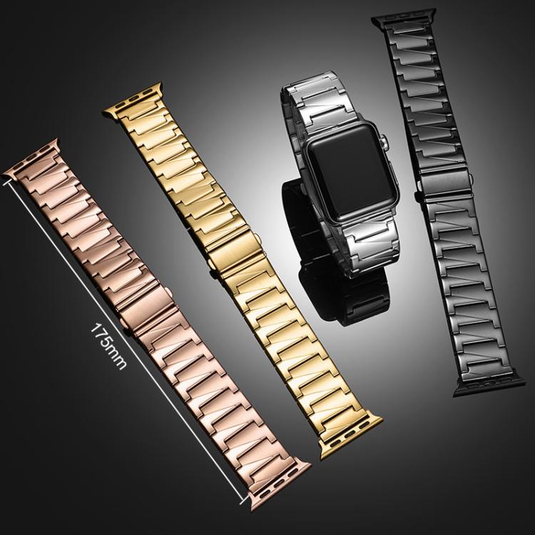 Bracelet de montre en acier inoxydable à étages xDfind, For Apple Watch 42 / 44 / 45 / 46 / 49mm, For Apple Watch 38 / 40 / 41 / S10 42mm