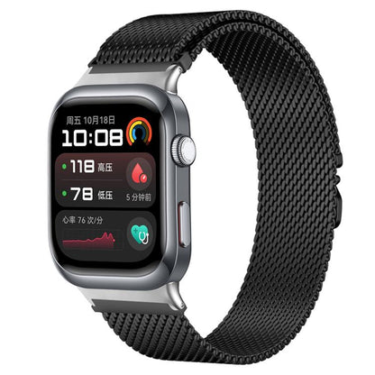 Bracelet de montre xDfind en acier inoxydable avec boucle parachute milanaise, For Huawei Watch D2