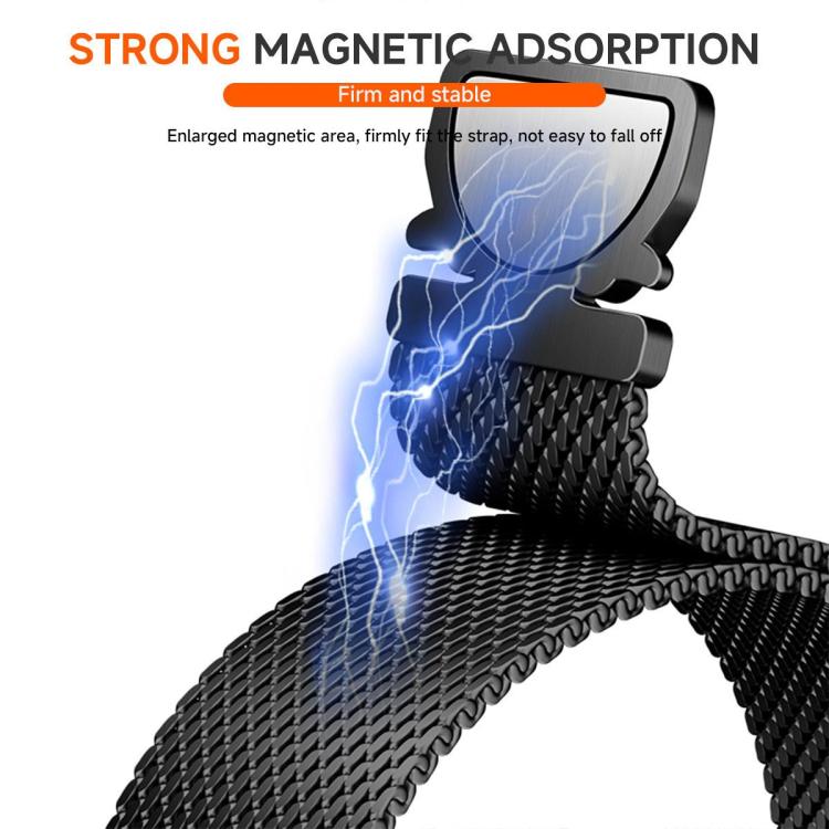 Bracelet de montre xDfind en acier inoxydable avec boucle parachute milanaise, For Amazfit T-Rex 3