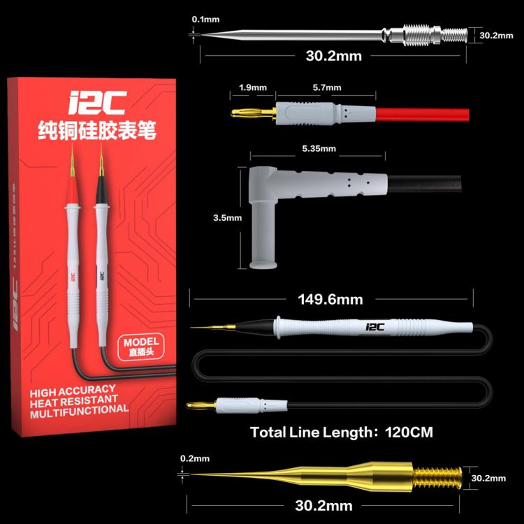 i2C Pure Copper Silicone Probe Detection Pen