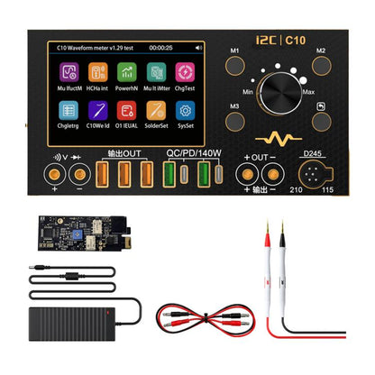 Ampèremètre numérique de forme d'onde ultra-précis i2C C10 avec détection de charge / mesure de tension, Set 1, Set 2