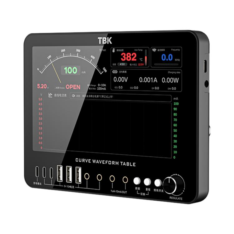TBK D7 Multifunctional Curve Waveform Meter with Electric Soldering Iron Function