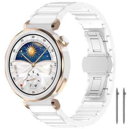 Bracelet de montre en céramique et acier inoxydable xDfind, For Huawei Watch GT 6 41mm / GT 5 Pro 42mm