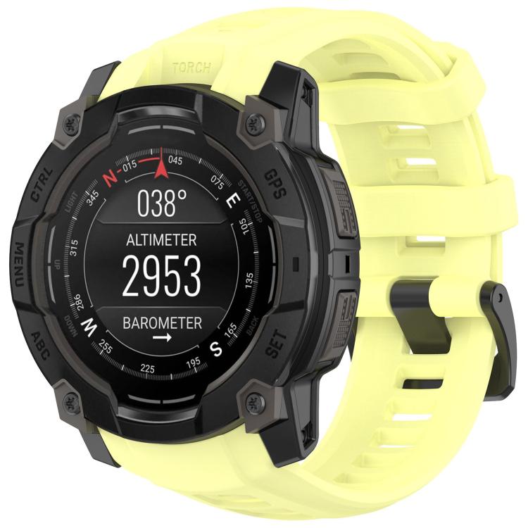 Bracelet de montre en silicone à dégagement rapide xDfind, For Garmin Instinct 3 AMOLED 50mm / Solar 50mm, For Garmin Instinct 3 AMOLED 45mm / Solar 45mm