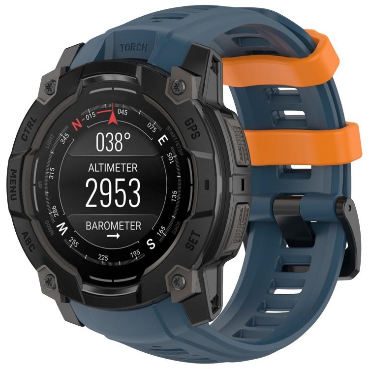 Bracelet de montre en silicone à dégagement rapide xDfind, For Garmin Instinct 3 AMOLED 50mm / Solar 50mm, For Garmin Instinct 3 AMOLED 45mm / Solar 45mm