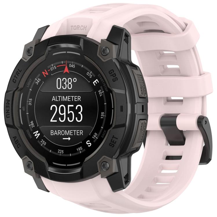 Bracelet de montre en silicone à dégagement rapide xDfind, For Garmin Instinct 3 AMOLED 50mm / Solar 50mm, For Garmin Instinct 3 AMOLED 45mm / Solar 45mm