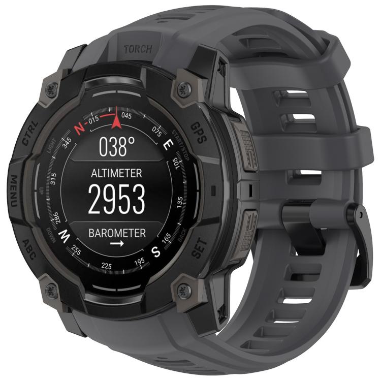 Bracelet de montre en silicone à dégagement rapide xDfind, For Garmin Instinct 3 AMOLED 50mm / Solar 50mm, For Garmin Instinct 3 AMOLED 45mm / Solar 45mm