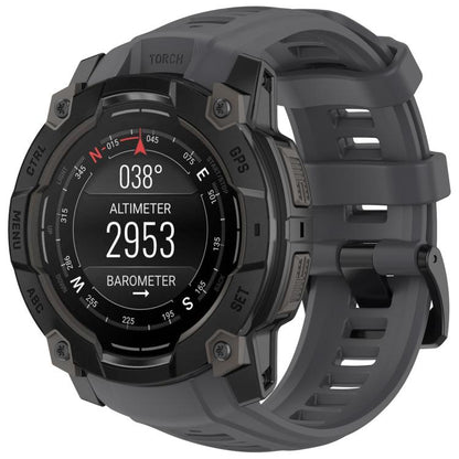 Bracelet de montre en silicone à dégagement rapide xDfind, For Garmin Instinct 3 AMOLED 50mm / Solar 50mm, For Garmin Instinct 3 AMOLED 45mm / Solar 45mm