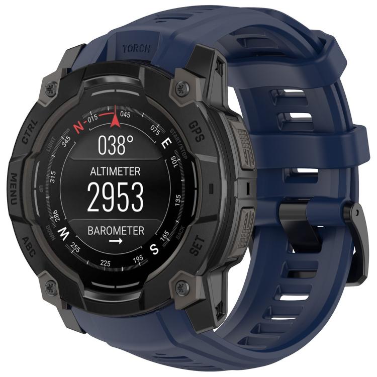 Bracelet de montre en silicone à dégagement rapide xDfind, For Garmin Instinct 3 AMOLED 50mm / Solar 50mm, For Garmin Instinct 3 AMOLED 45mm / Solar 45mm