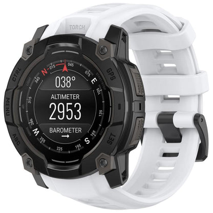 Bracelet de montre en silicone à dégagement rapide xDfind, For Garmin Instinct 3 AMOLED 50mm / Solar 50mm, For Garmin Instinct 3 AMOLED 45mm / Solar 45mm