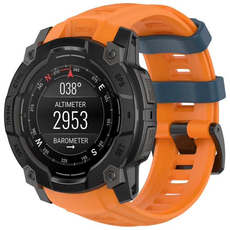 Bracelet de montre en silicone à dégagement rapide xDfind, For Garmin Instinct 3 AMOLED 50mm / Solar 50mm, For Garmin Instinct 3 AMOLED 45mm / Solar 45mm