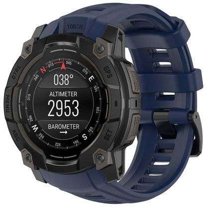 Bracelet de montre en silicone à dégagement rapide xDfind, For Garmin Instinct 3 AMOLED 50mm / Solar 50mm, For Garmin Instinct 3 AMOLED 45mm / Solar 45mm