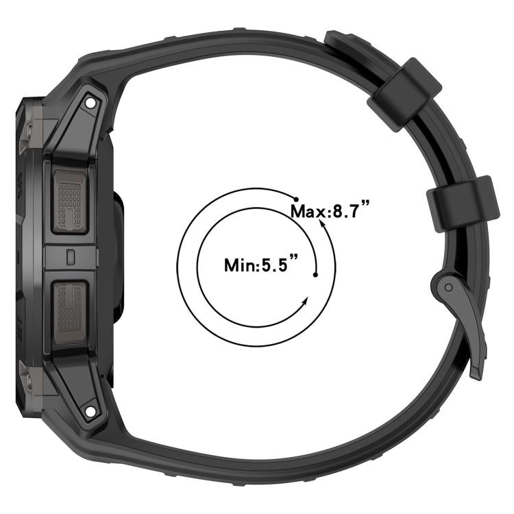 Bracelet de montre en silicone à dégagement rapide xDfind, For Garmin Instinct 3 AMOLED 50mm / Solar 50mm, For Garmin Instinct 3 AMOLED 45mm / Solar 45mm
