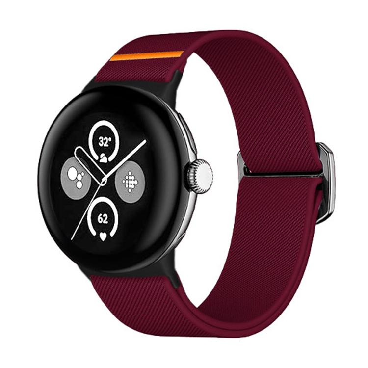 Bracelet de montre en nylon élastique xDfind, For Google Pixel Watch 5 / 4 / 3 / 2 / 1 41mm, For Google Pixel Watch 5 / 4 / 3 45mm
