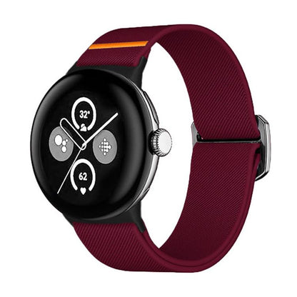 Bracelet de montre en nylon élastique xDfind, For Google Pixel Watch 5 / 4 / 3 / 2 / 1 41mm, For Google Pixel Watch 5 / 4 / 3 45mm