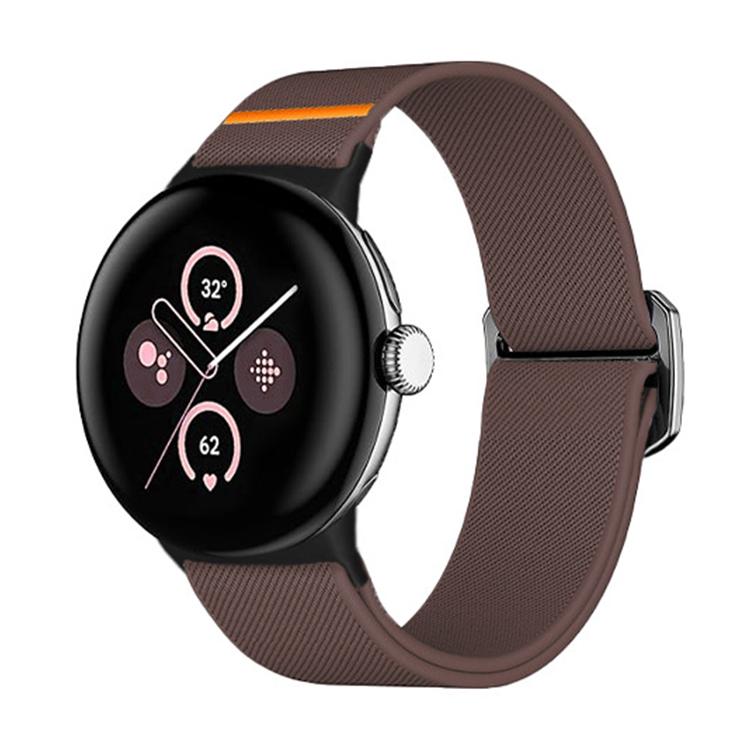 Bracelet de montre en nylon élastique xDfind, For Google Pixel Watch 5 / 4 / 3 / 2 / 1 41mm, For Google Pixel Watch 5 / 4 / 3 45mm