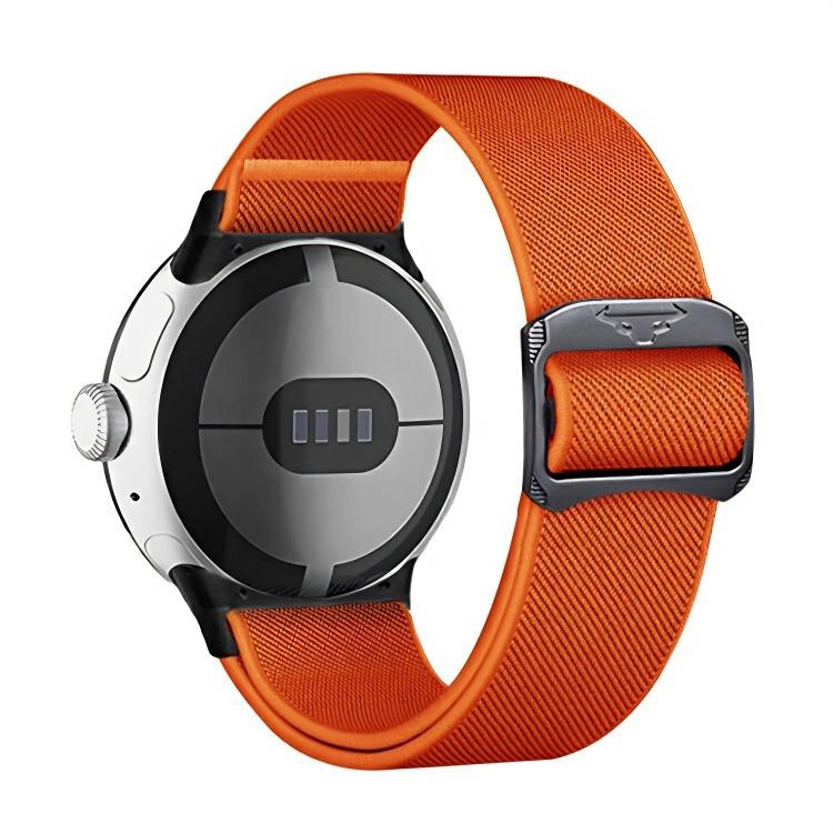 Bracelet de montre en nylon élastique xDfind, For Google Pixel Watch 5 / 4 / 3 / 2 / 1 41mm, For Google Pixel Watch 5 / 4 / 3 45mm