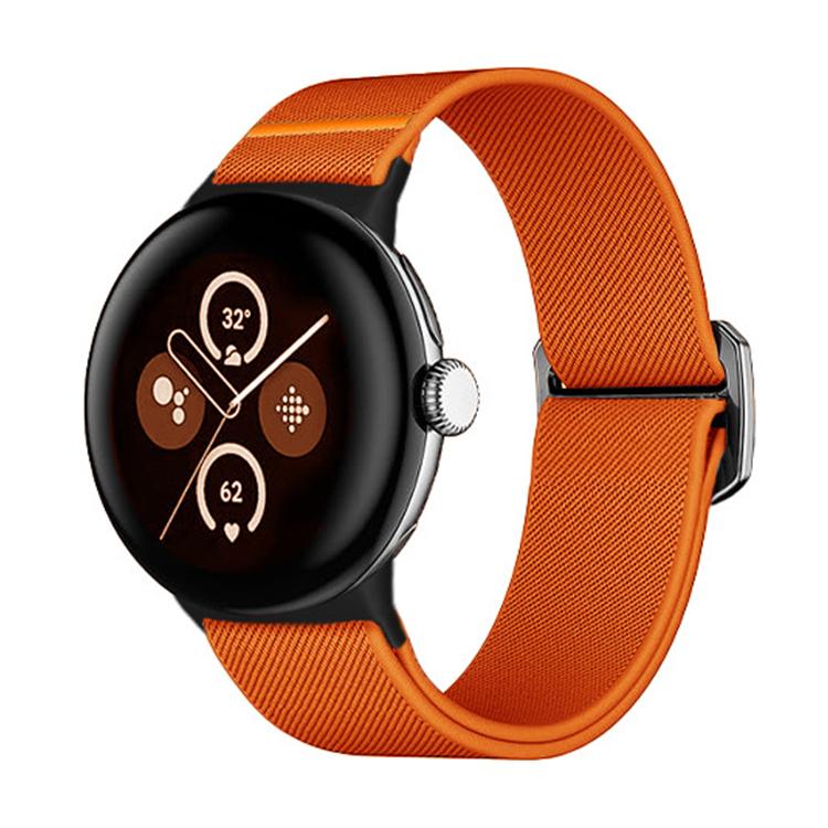 Bracelet de montre en nylon élastique xDfind, For Google Pixel Watch 5 / 4 / 3 / 2 / 1 41mm, For Google Pixel Watch 5 / 4 / 3 45mm