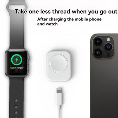 Chargeur magnétique sans fil portable xDfind à 8 broches pour montre connectée Apple Watch