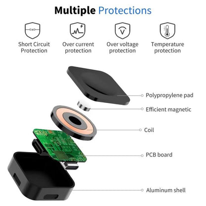 Chargeur magnétique sans fil portable xDfind à 8 broches pour montre connectée Apple Watch