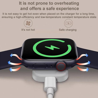 Chargeur magnétique sans fil portable xDfind à 8 broches pour montre connectée Apple Watch