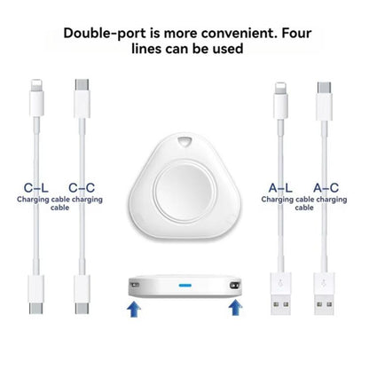 Chargeur magnétique sans fil portable xDfind 8 broches et Type-C pour Apple Watch