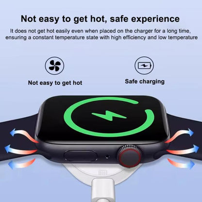 Chargeur magnétique sans fil portable xDfind 8 broches et Type-C pour Apple Watch