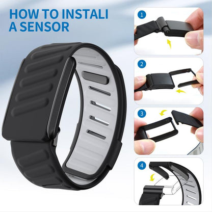 Bracelet de montre de sport en silicone xDfind, For WHOOP 4.0, For WHOOP 5.0