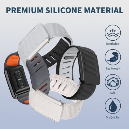 Bracelet de montre de sport en silicone xDfind, For WHOOP 4.0, For WHOOP 5.0