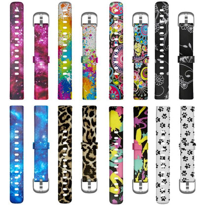 Bracelet de montre en silicone xDfind avec boucle argentée pour Fitbit Luxe, S, L
