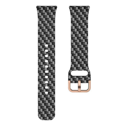 Bracelet de montre en silicone imprimé avec boucle dorée xDfind, For Samsung Galaxy Fit3