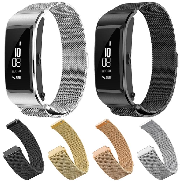 Bracelet de montre milanais en acier inoxydable xDfind, 16mm For Huawei Band B6 / B7