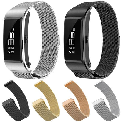 Bracelet de montre milanais en acier inoxydable xDfind, 16mm For Huawei Band B6 / B7