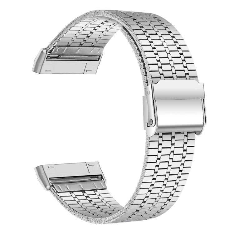 Bracelet de montre en acier inoxydable à sept perles xDfind, For Fitbit Versa 4 / 3 / Sense 2 / Sense