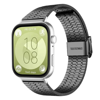 Bracelet de montre en acier inoxydable à sept perles xDfind, For Huawei Watch Fit4 Pro / Fit4 / Fit3
