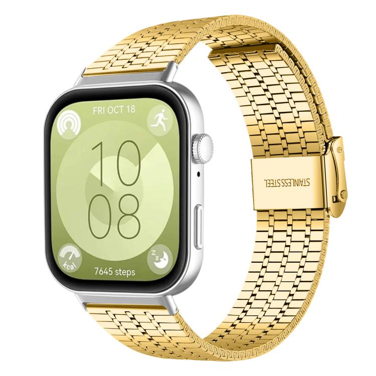 Bracelet de montre en acier inoxydable à sept perles xDfind, For Huawei Watch Fit4 Pro / Fit4 / Fit3