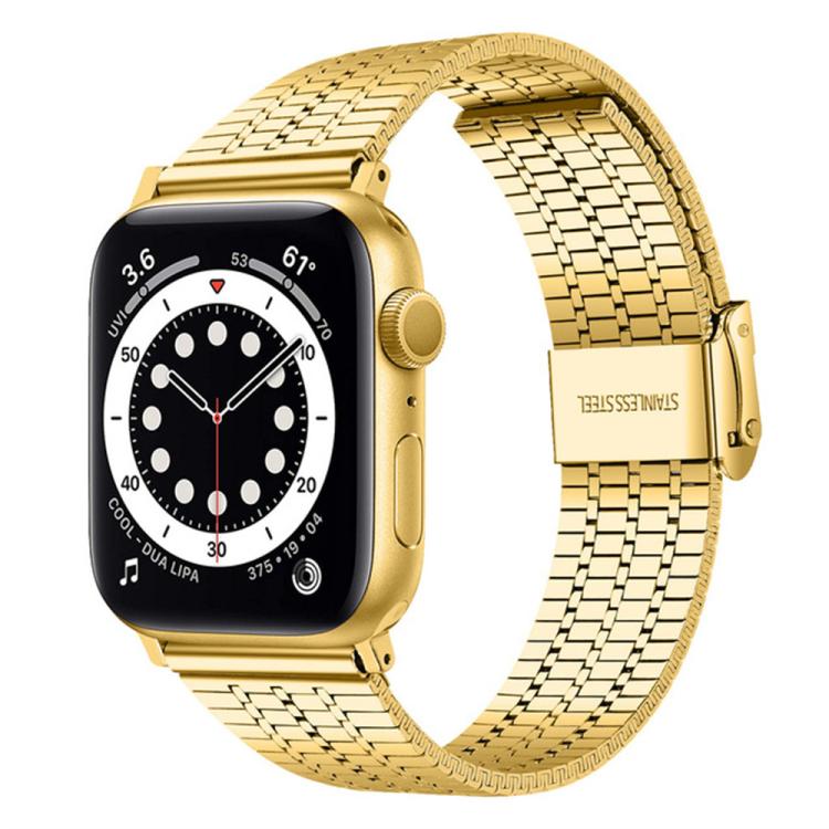 Bracelet de montre en acier inoxydable à sept perles xDfind, For Apple Watch 42 / 44 / 45 / 46 / 49mm, For Apple Watch 38 / 40 / 41 / S10 42mm