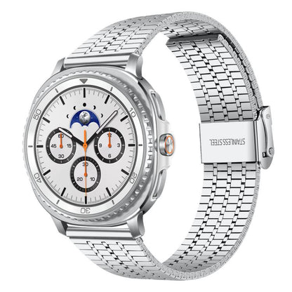 Bracelet de montre en acier inoxydable à sept perles xDfind, For Samsung Galaxy Watch Ultra / Ultra 2025, For Samsung Galaxy Watch8 / 8 Classic, For Samsung Galaxy Watch 7 / 6 / 5 / FE