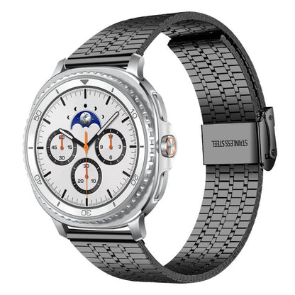Bracelet de montre en acier inoxydable à sept perles xDfind, For Samsung Galaxy Watch Ultra / Ultra 2025, For Samsung Galaxy Watch8 / 8 Classic, For Samsung Galaxy Watch 7 / 6 / 5 / FE