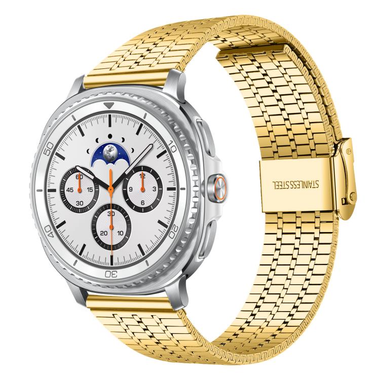 Bracelet de montre en acier inoxydable à sept perles xDfind, For Samsung Galaxy Watch Ultra / Ultra 2025, For Samsung Galaxy Watch8 / 8 Classic, For Samsung Galaxy Watch 7 / 6 / 5 / FE