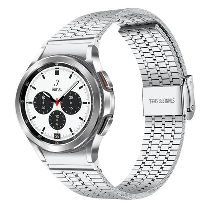 Bracelet de montre en acier inoxydable à sept perles xDfind, For Samsung Galaxy Watch Ultra / Ultra 2025, For Samsung Galaxy Watch8 / 8 Classic, For Samsung Galaxy Watch 7 / 6 / 5 / FE