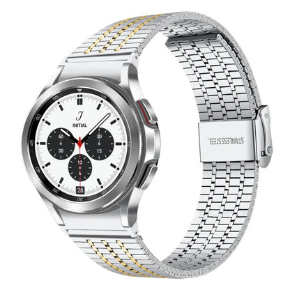 Bracelet de montre en acier inoxydable à sept perles xDfind, For Samsung Galaxy Watch Ultra / Ultra 2025, For Samsung Galaxy Watch8 / 8 Classic, For Samsung Galaxy Watch 7 / 6 / 5 / FE